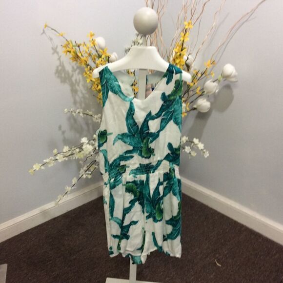 Ella Moss Paper Crane romper size juniors L/14 EUC - Picture 1 of 3